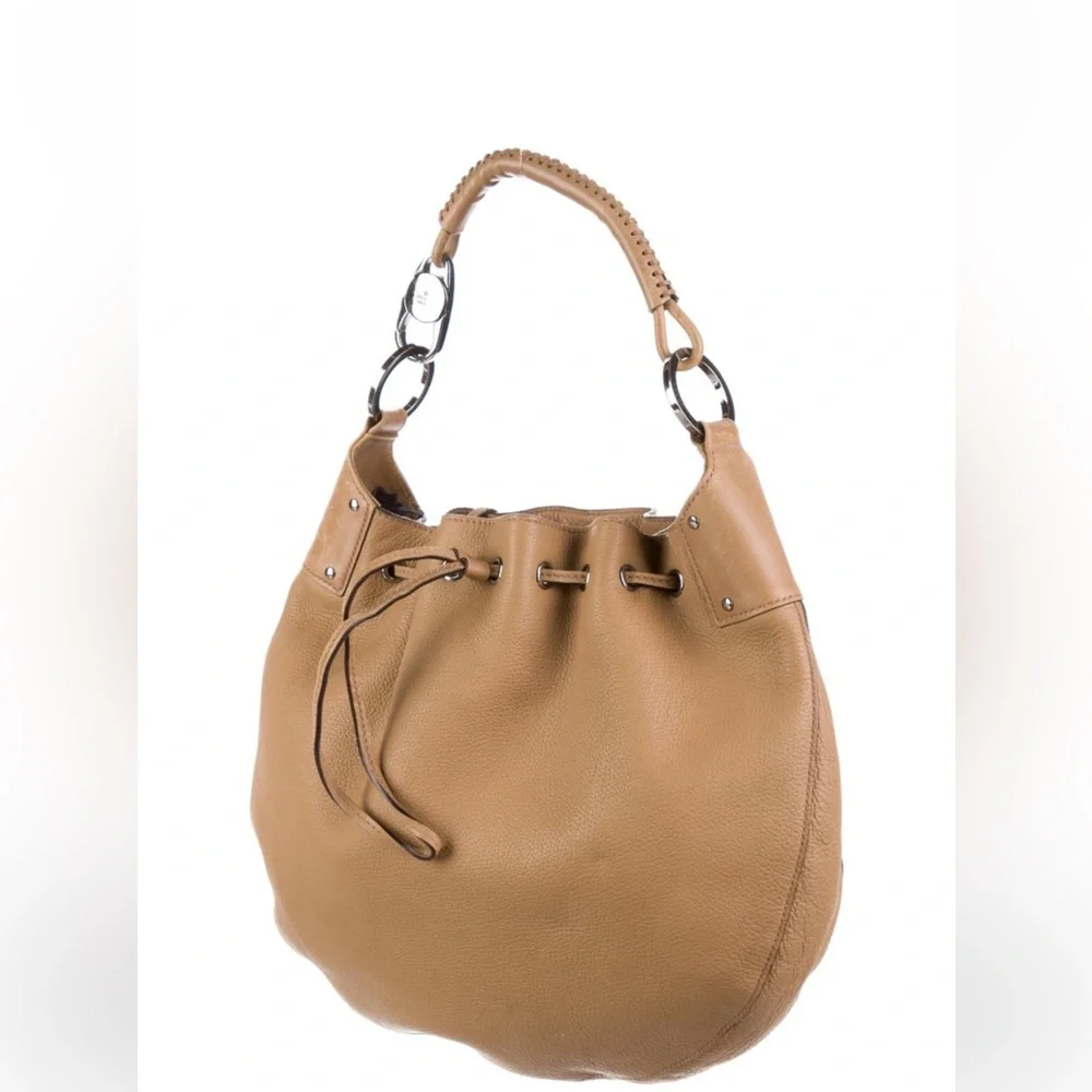 Gucci Tan Leather Hobo Bag
